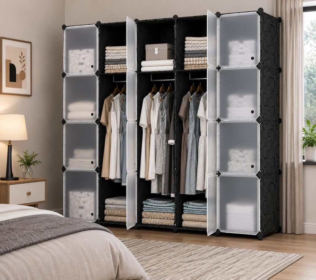 Large Portable Modular Wardrobe